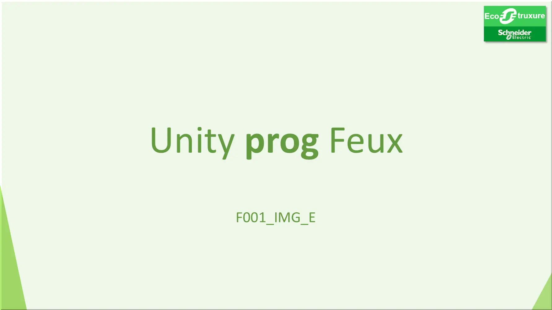 Unity prog Feux